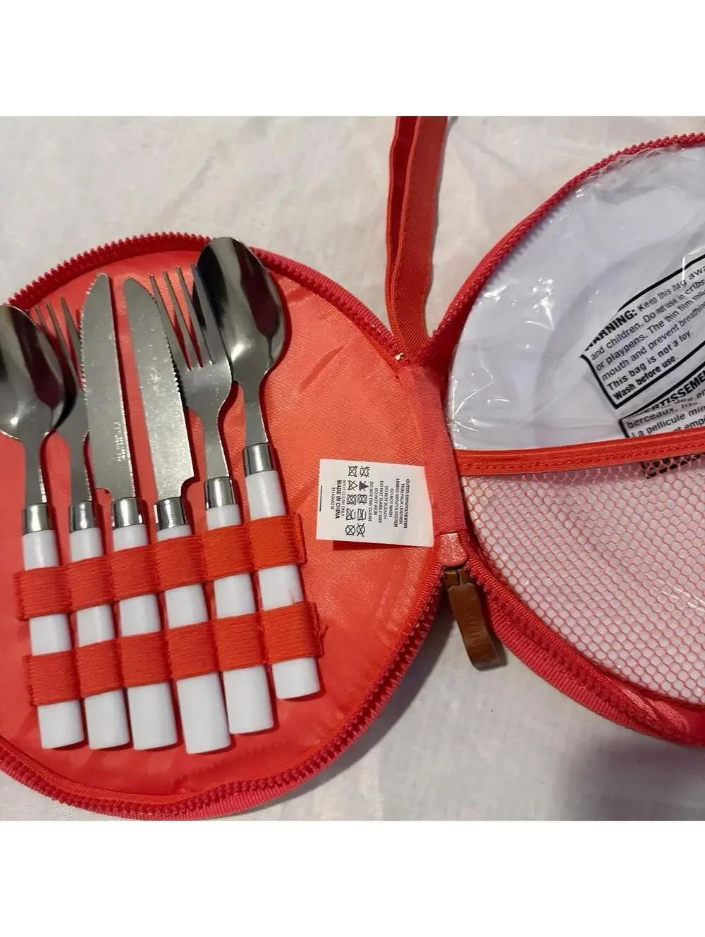 Sunnylife Sunset Travel Picnic Cutlery Set